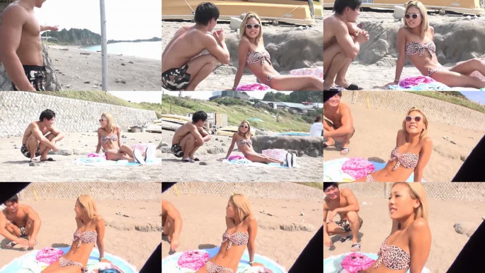 +++ FONE-088 海でナンパしたガリ華奢ド貧乳黒ギャル、輪姦中出しSNS晒し上げはマジやばたにえんww