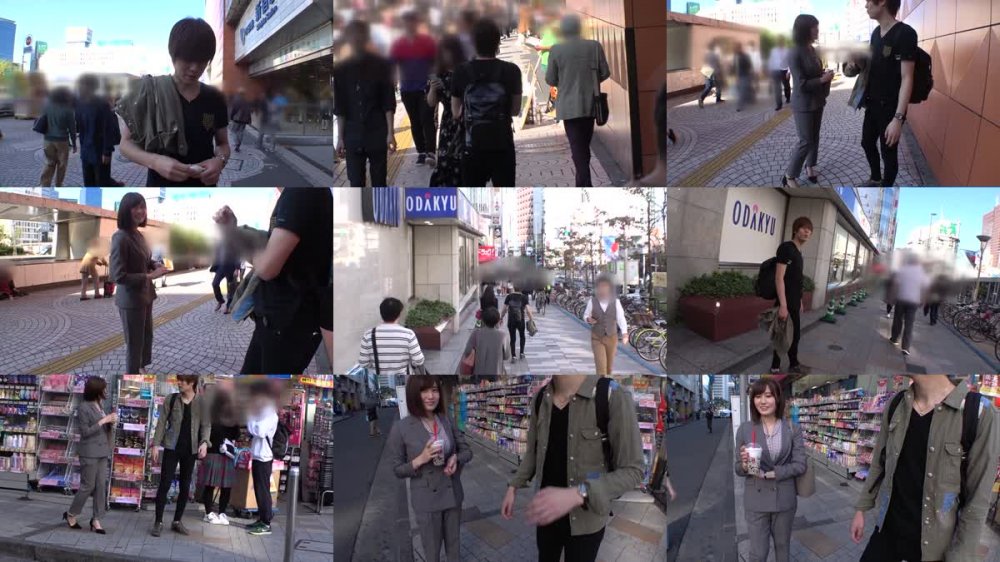 +++ [HD] 200GANA-2197 マジ軟派、初撮。 1417 新宿で営業中のOLさんに押せ押せSEX！イヤイヤっと断りながらも最後は喘いでます♪営業の極意は相手が折れるまで食い下がること！営業とナンパは一緒ですね♪