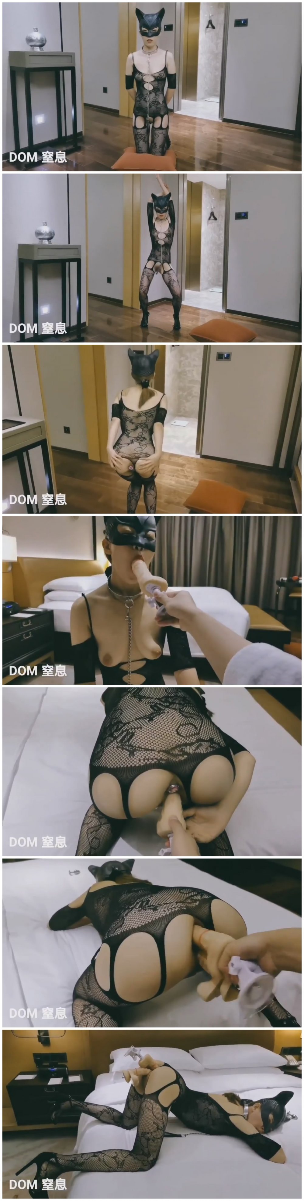 【重磅推薦】推特大神DOM-窒息高品質出品 天生母狗sub犬化全過程 騷氣放蕩雙洞被插滿乖巧的給主人吃精。