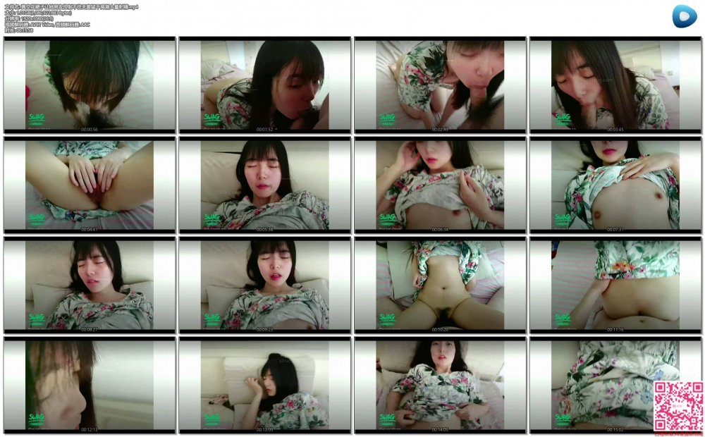 真空花裙子讓她男友控制不住無套猛干高潮大量射精