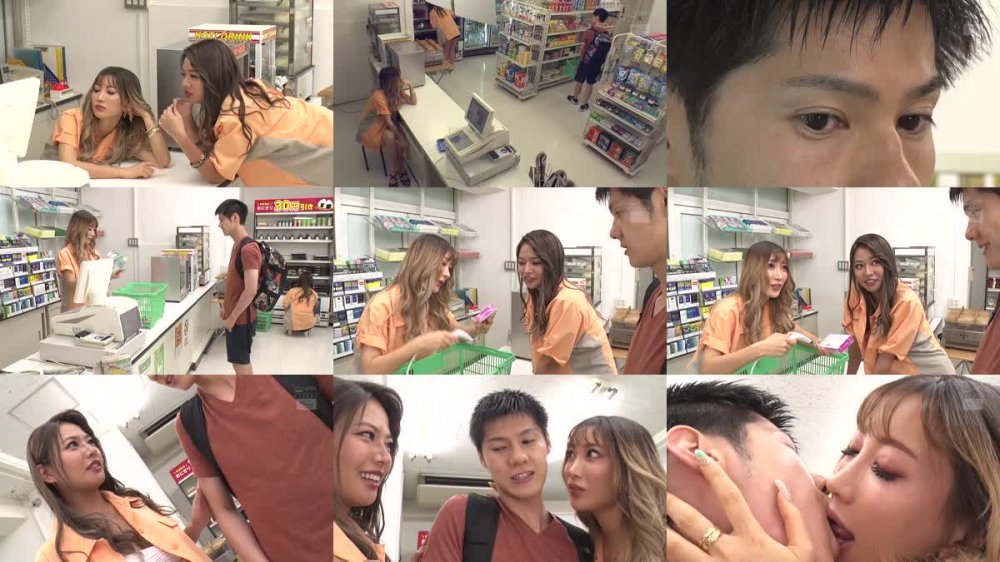 +++ [HD] CJOD-266 深夜のコンビニ 客が少なく退屈した痴女ギャル店員の朝まで暇潰し中出し接客！ AIKA 今井夏帆