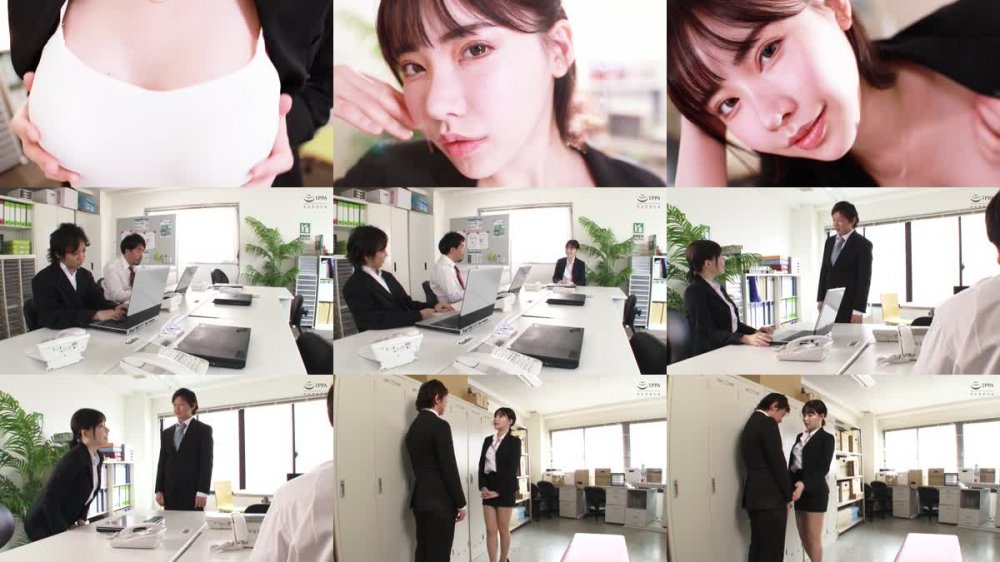 +++ [HD] GENM-060 こっそり内緒でオフィスでエッチ 深田えいみ