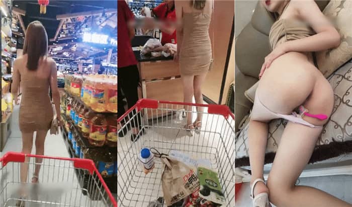 極品學生妹 【小阿寸】首次挑戰戶外商場跳蛋，緊張刺激淫水直流