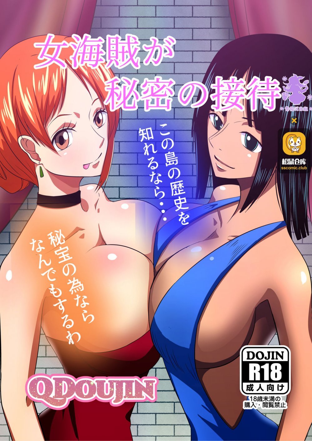 女海賊が秘密の接待 [30P]