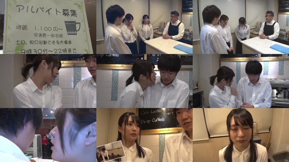 +++ [HD] HUNTA-935 カフェで働くお姉さんたちがとにかくエロい！男性スタッフはボクだけという最高の職場環境で超モテまくり！