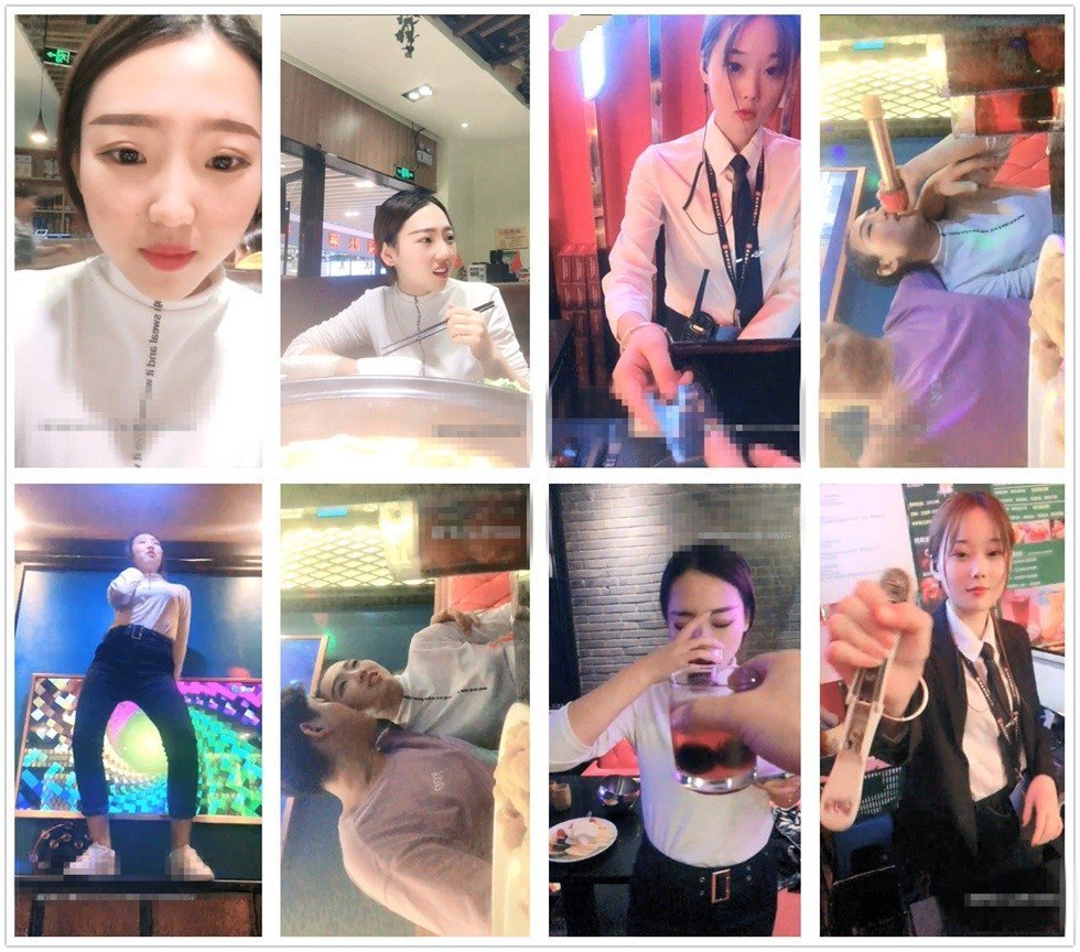 實力演技派尾隨身材不錯的美女請吃飯KTV唱K裸舞跳的非常不錯