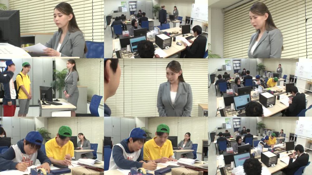 +++ [HD] NHDTB-518 上司の息子の悪ガキ2人に両乳首をデスクの下で舐め上げられ仕事中にイカされる巨乳OL