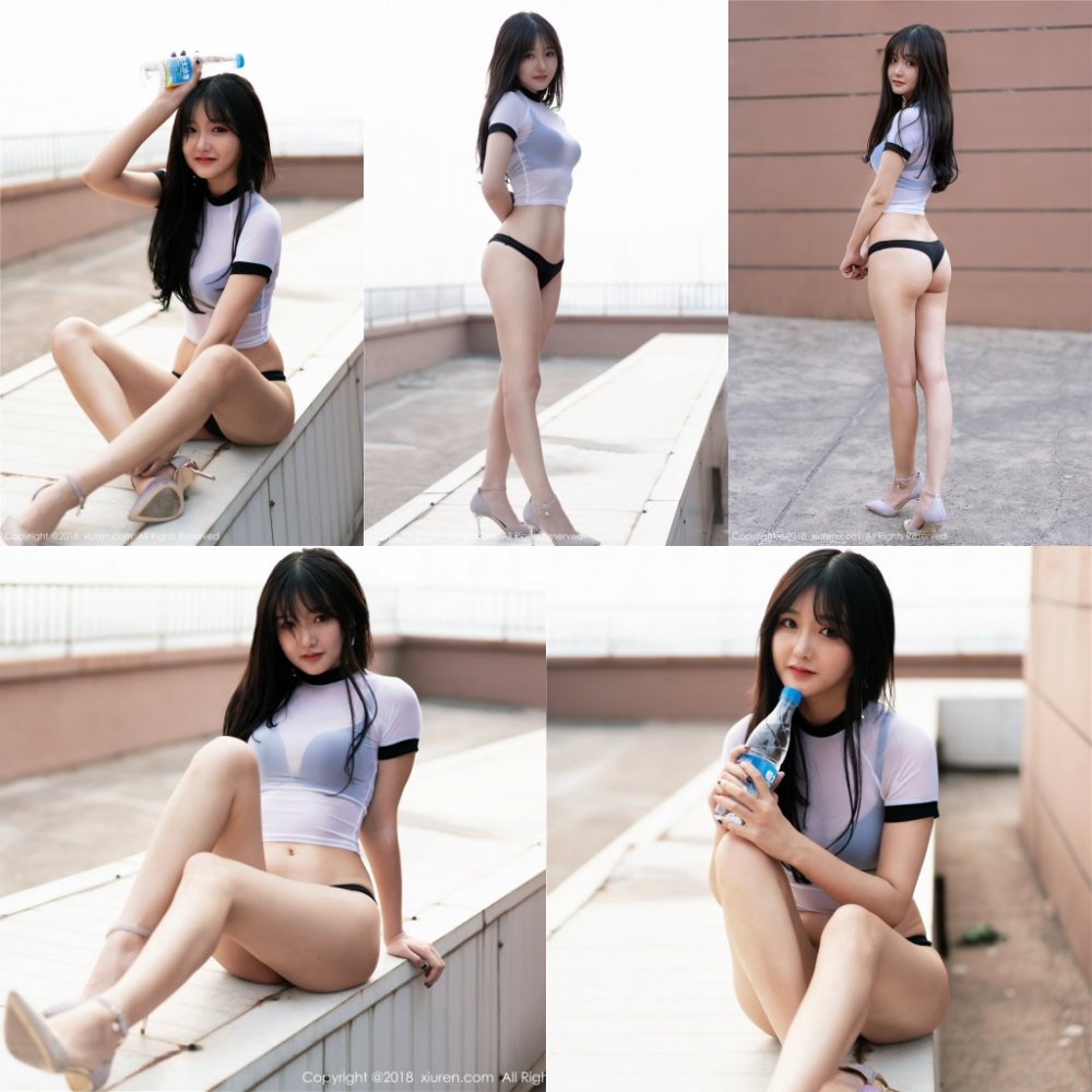 XIUREN秀人網高人氣90后嫩模小美女Lala突破極限賓館3P上下洞齊開懷舊風格