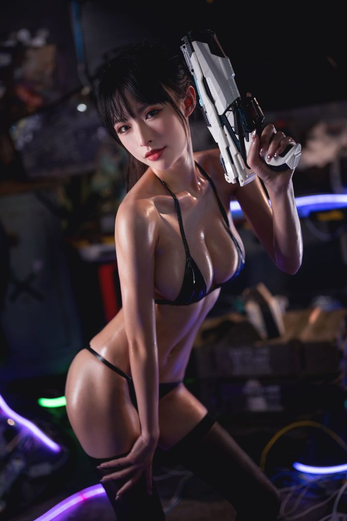 清水由乃-抹油比基尼[55P1V]