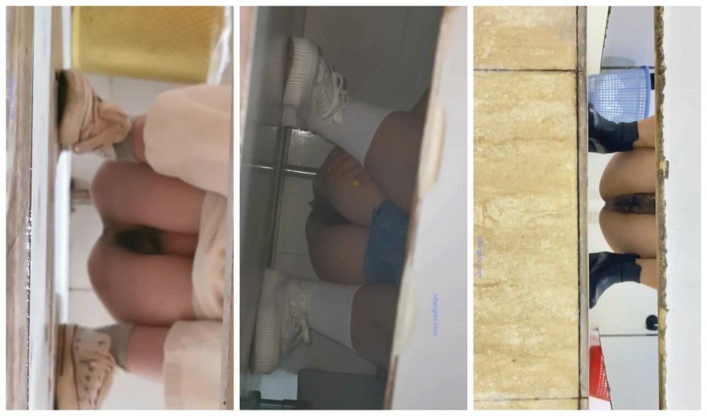 系列美女上下左右前後被拍遍，強行伸到B下拍一不留神碰到了美女BB嚇了美女一跳