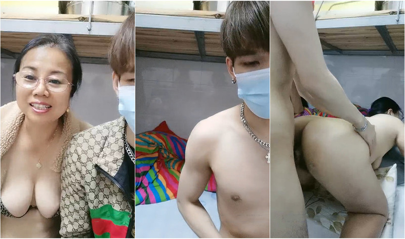 熟女控福利，大奶肥胖老阿姨勾搭帥氣小鮮肉，小哥就愛這口，乾的老阿姨一身肥肉晃來晃去