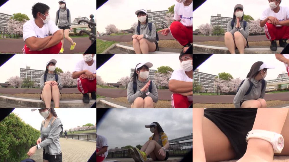 +++ [HD] KTKC-117 ジョギング爆乳娘 リク（I-cup） 乳首浮き出るノーブラボインをユッサユサ揺らして無意識に挑発してくる脇甘い系女子