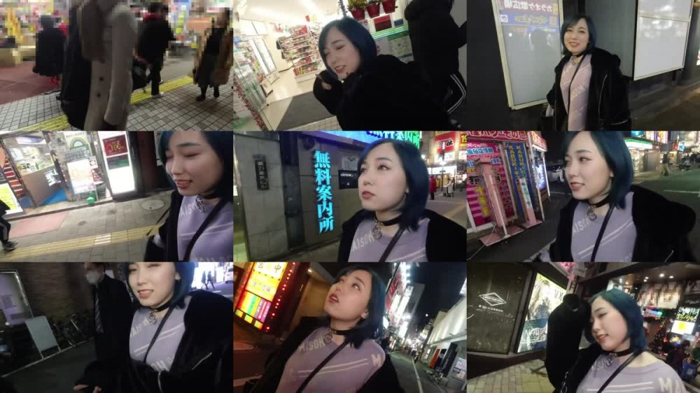 +++ [HD] 476MLA-044 痴女化素人100％ 夜の街を徘徊するテンション高めの派手髪爆乳娘はエロのハードル低めのオールラウンダー系ビッチ！