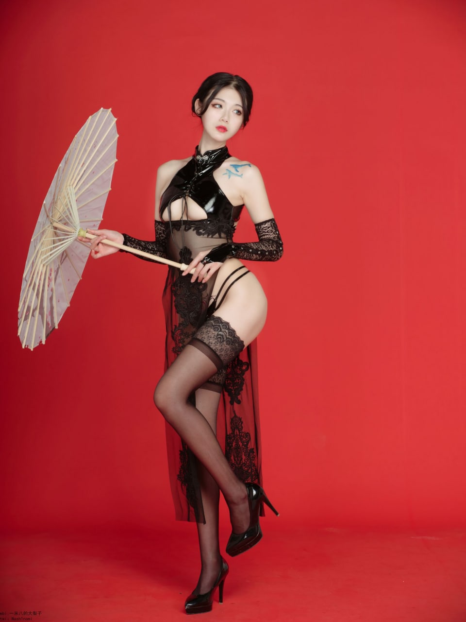 一米八的大梨子-旗袍淫紋+洗澡[47P]