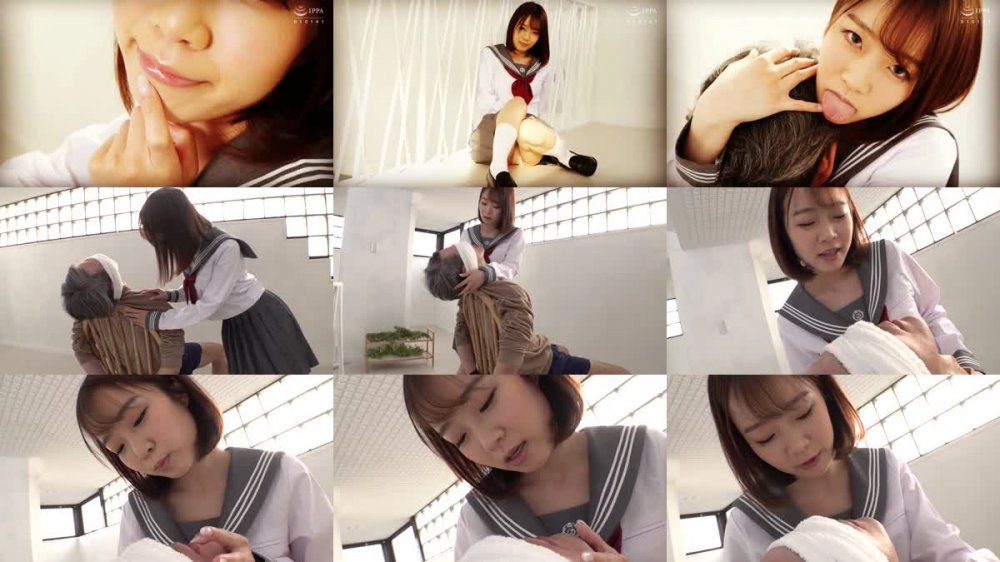 +++ [HD] MILK-112 おじさんが大好物 唾液べっちょり接吻で責めまくる痴女J○ 渡辺まお