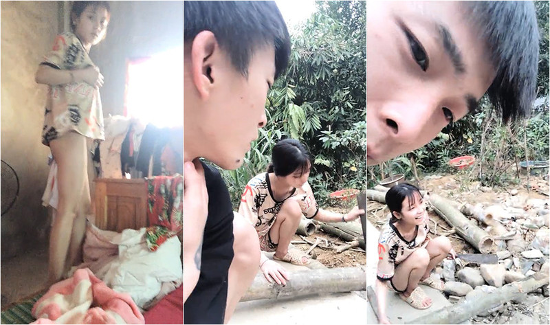 楚楚動人山村裡可愛萌妹一邊要做農活，一邊還要滿足紋身男友需求，羞澀的年紀最誘人