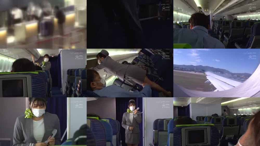 +++ [HD] NHDTB-560 CA飛行機痴●7 豪華版 中出しスペシャル