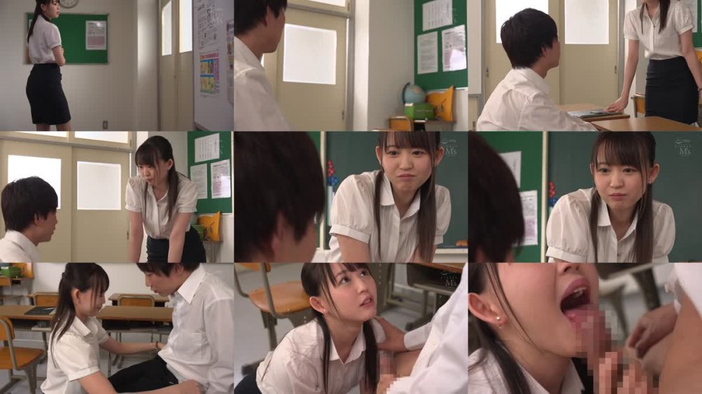 +++ [HD] MVSD-477 先生ッ！おしゃぶりが過ぎますよ！！ あざと可愛すぎるみつき先生の全力応援やみつきバキュームフェラチオ！ 広瀬みつき