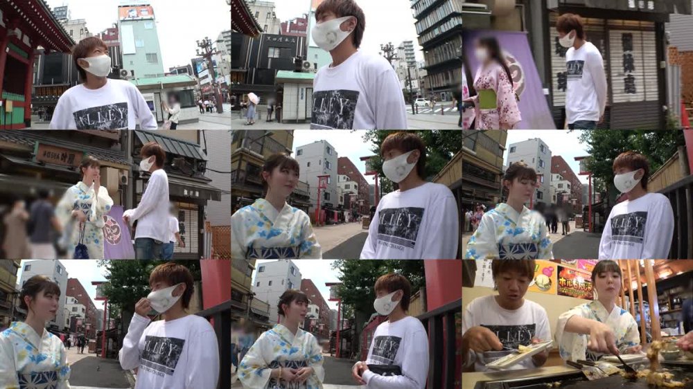 +++ [HD] 200GANA-2551 激かわ浴衣女子を浅草でナンパ！清楚で大人しそう…と見せかけてHなお誘いも照れ笑いで受け入れるむっつりガール！はだける浴衣！魅惑の桃尻！これぞ夏の風物詩！