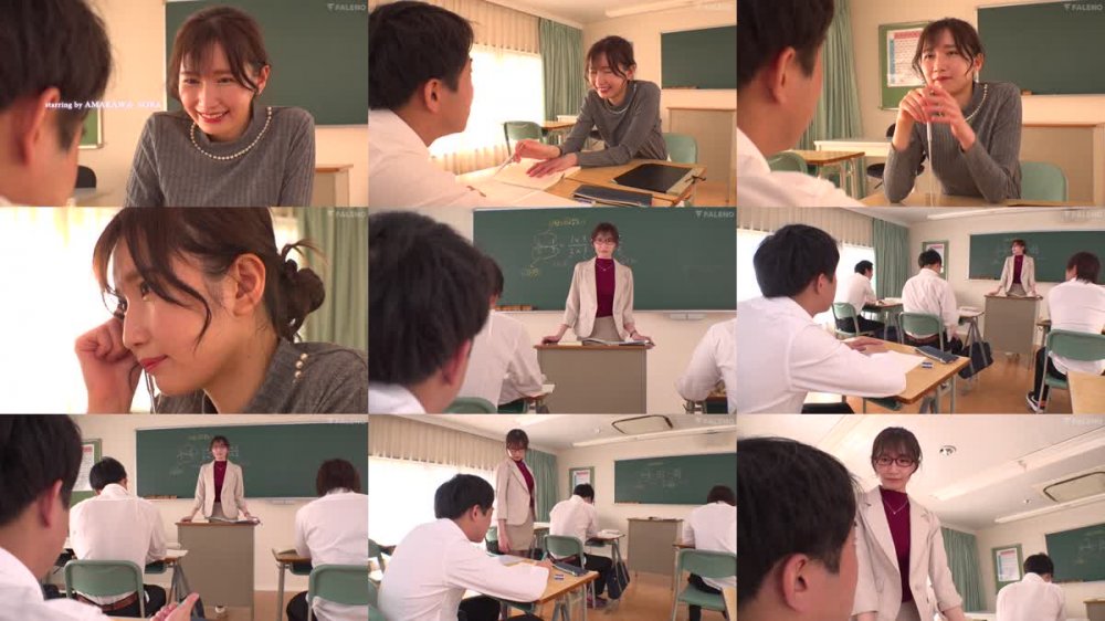 +++ [HD] FSDSS-282 ささやき上手な天川先生と内緒の校内禁断イクイクSEX 天川そら