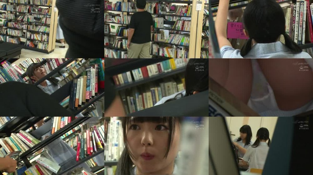 +++ [HD] 116SHH-022 図書館で声も出せず糸引くほど愛液が溢れ出す敏感娘 リモバイ3点責めで失禁イキする童顔J○