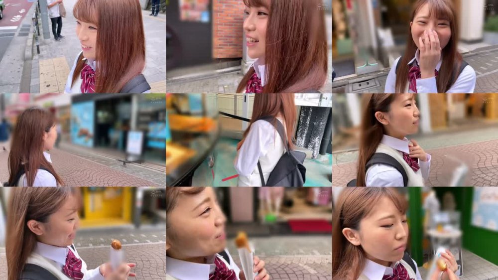 +++ [HD] 345SIMM-665 茶髪の今ドキJ系に生中出し！現役女子高生との原宿デートでいっぱい甘いものを食べた後はホテルでいっぱいSEX！茶髪だけど清楚な見た目の美少女は全身スベスベもちもち！どこを責めても気持ちいいお年頃のゆうちゃんを色んな体位でガン突きしてイカせまくる！制服を着せてのバック、メイド水着を着せての正常位で責任を取れる彼氏だけの特権である「生中出し」を2回もキメちゃうw【親子ほど年の離れたJ○とおじさんのカップル】