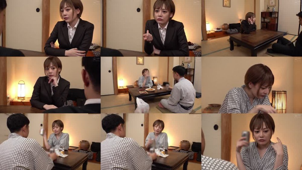 +++ [HD] HUNTB-105 「ゴメンなさい…！イッちゃいます！」出張先で相部屋になった傲慢後輩女子社員が帯拘束ピストンで汗だく謝りイキ！ボクのミスで出張中の宿が後輩女子