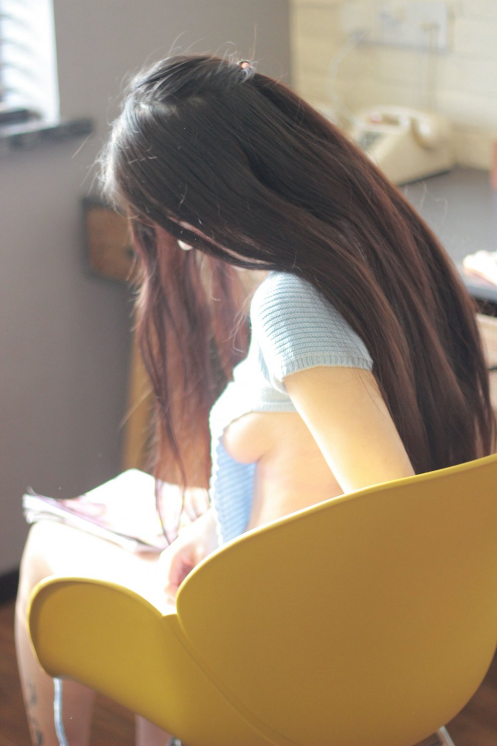 藍衣妹子奶子真舒服[98P]