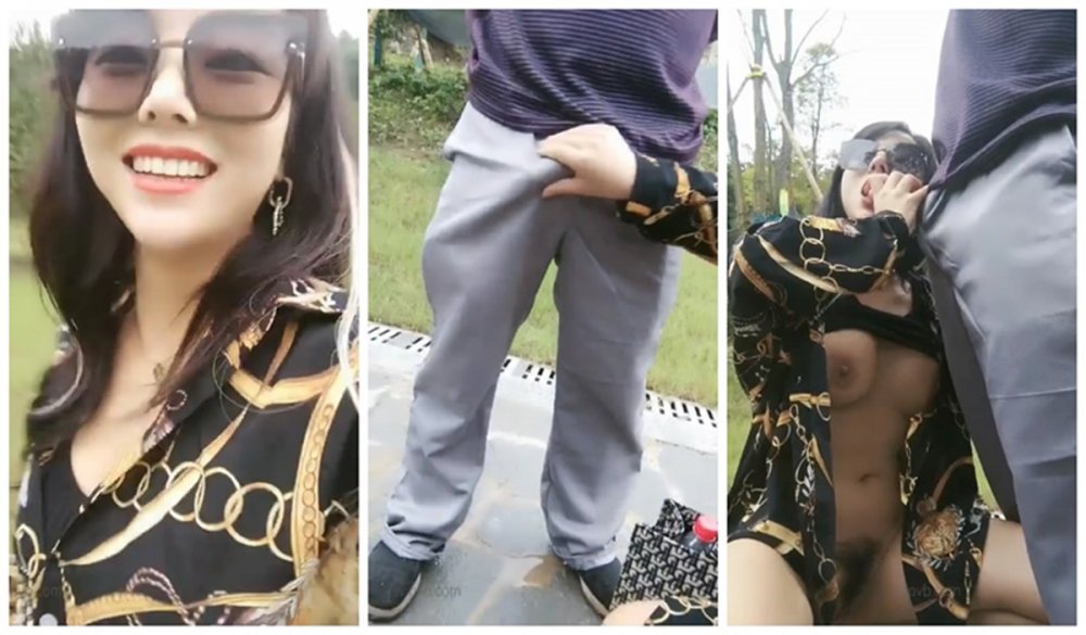 非常刺激戶外一姐蘇妲己-大白天公園勾引大爺路中間啪啪晚上勾引大叔爆菊口爆吞精