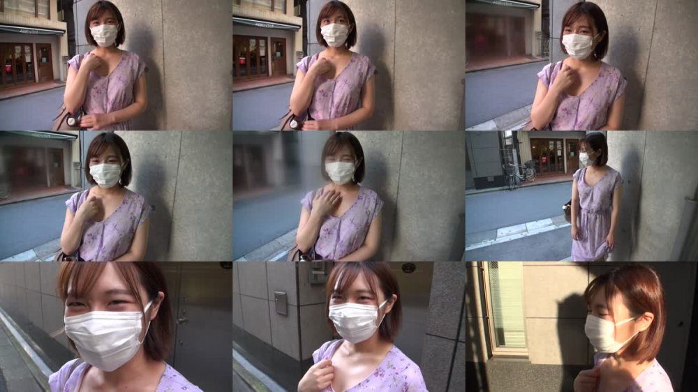 +++ [HD] 533NNS-020 目隠しプレイでオマ○コ洪水！！超ドM塾講師にダブルピースさせながら中出しSEX！！
