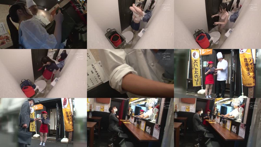 +++ [HD] SHH-026 接客中に顔を紅潮させながら感じまくるバイト娘 カレー屋の色白店員