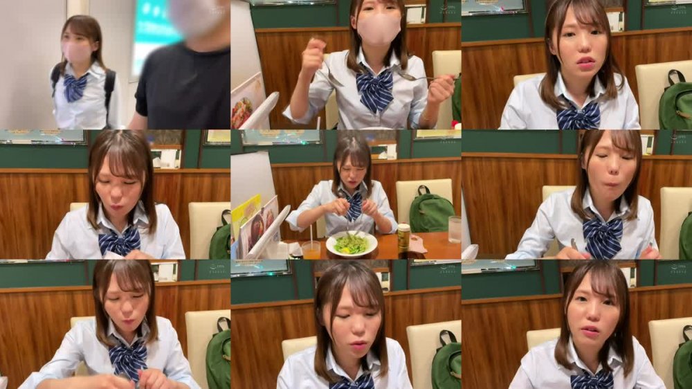 +++ [HD] 345SIMM-669 【おじザー全飲みJ○】学校では真面目な生徒会長！おじさんとの二人っきりの時間は自らザーメンごっくんしちゃう淫乱女子校生のなっちゃんw文化祭の準備で忙しいなっちゃんと久々に会えたのでランチを済ませて秒でホテルへGO！からの秒でフェラ抜きごっくん！なっちゃんに潮を吹かせて再勃起したチンコ挿入&体重を乗せた種付けプレスで圧し潰すw中出しして溢れてきたザーメンを味見