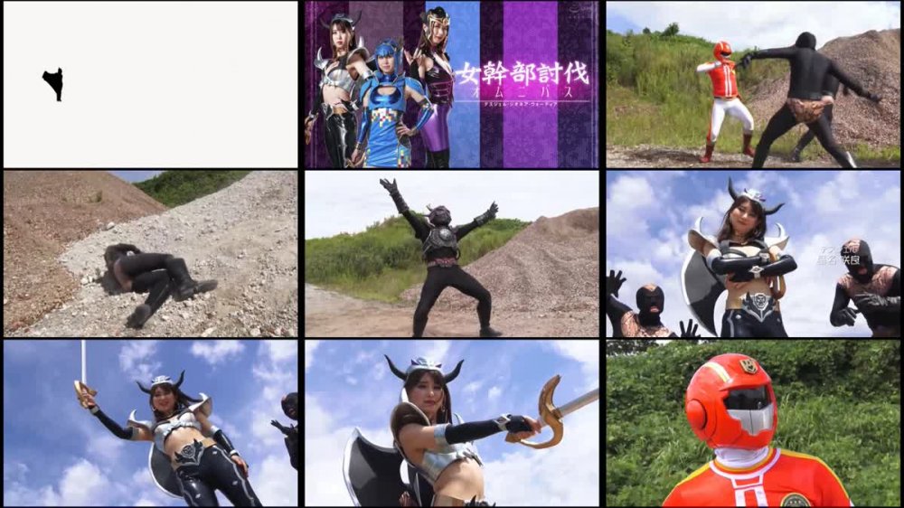 +++ GHNU-40 女幹部討伐オムニバス デスジェル・ジオネア・ウォーディア 星名咲良