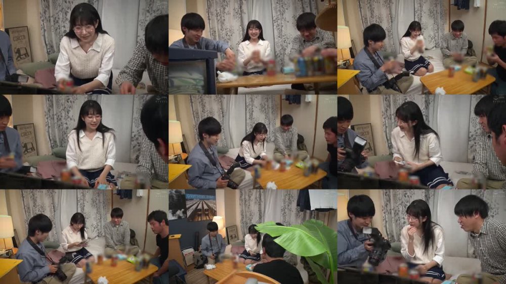 +++ HUNTB-138 「私、ずっとみんなの公衆便所になるのが夢でした」田舎から上京した地味女子が弱小ヲタクサークルの姫になって自ら肉便器になってチ○ポに囲まれる！