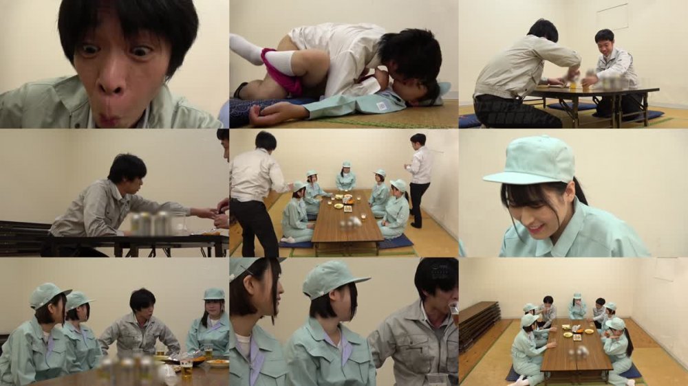 +++ [HD] REXD-387 町工場週末の宴 女子社員集団昏● 作業着を脱がすと汗ばんだ柔肌が…
