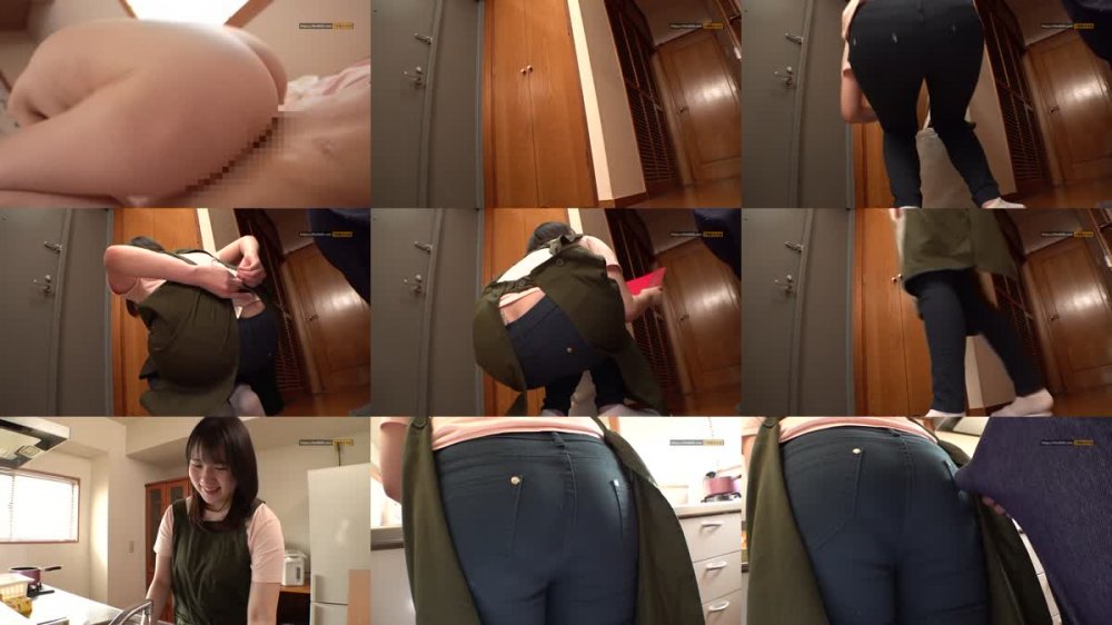 +++ [HD] GZAP-058 地味にエロい家事代行妻の肉感デカ尻に思わず即尺発射 気まずいと思いつつも翌日も押しかけてきたのでそのままデカチン即ハメ中出し