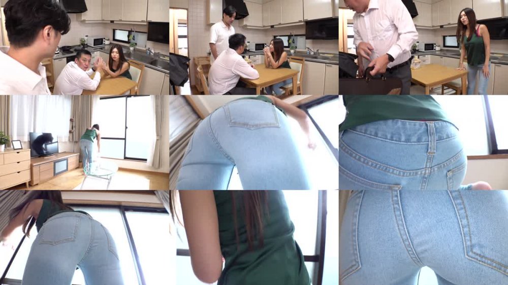 +++ [HD] LULU-108 再婚して新しくできたギャルママの挑発的なパンチラ黒尻に我慢できずバックから何度も中出しした。 REMI