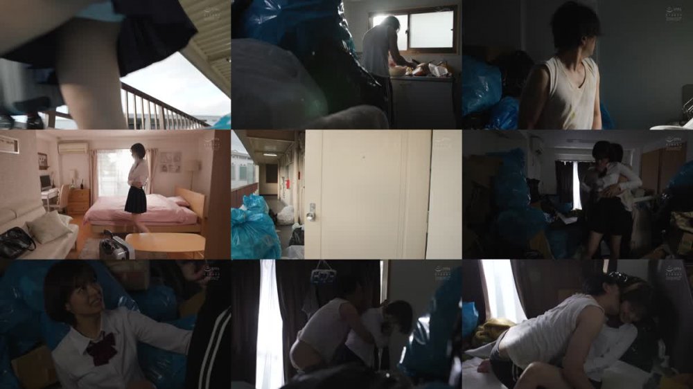 +++ [HD] CAWD-341 隣人のゴミ部屋で異臭中年おやじに抜かずの連撃中出し50発で孕まされた制服女子の末路… 月乃ルナ