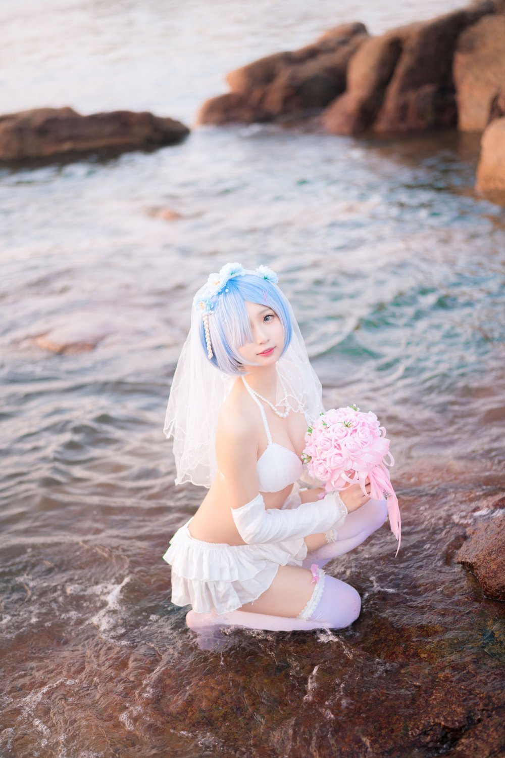 Rem Swimsuit Bride[20P]