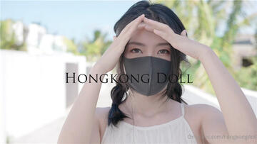 最新香港極品美少女 HongKongDoll 情人節特輯 海島無套乾粉嫩的鮑魚