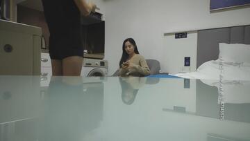 【AI高清2K修復】氣質女神清冷白領小姐姐極品身材C罩杯堅挺口交啪啪