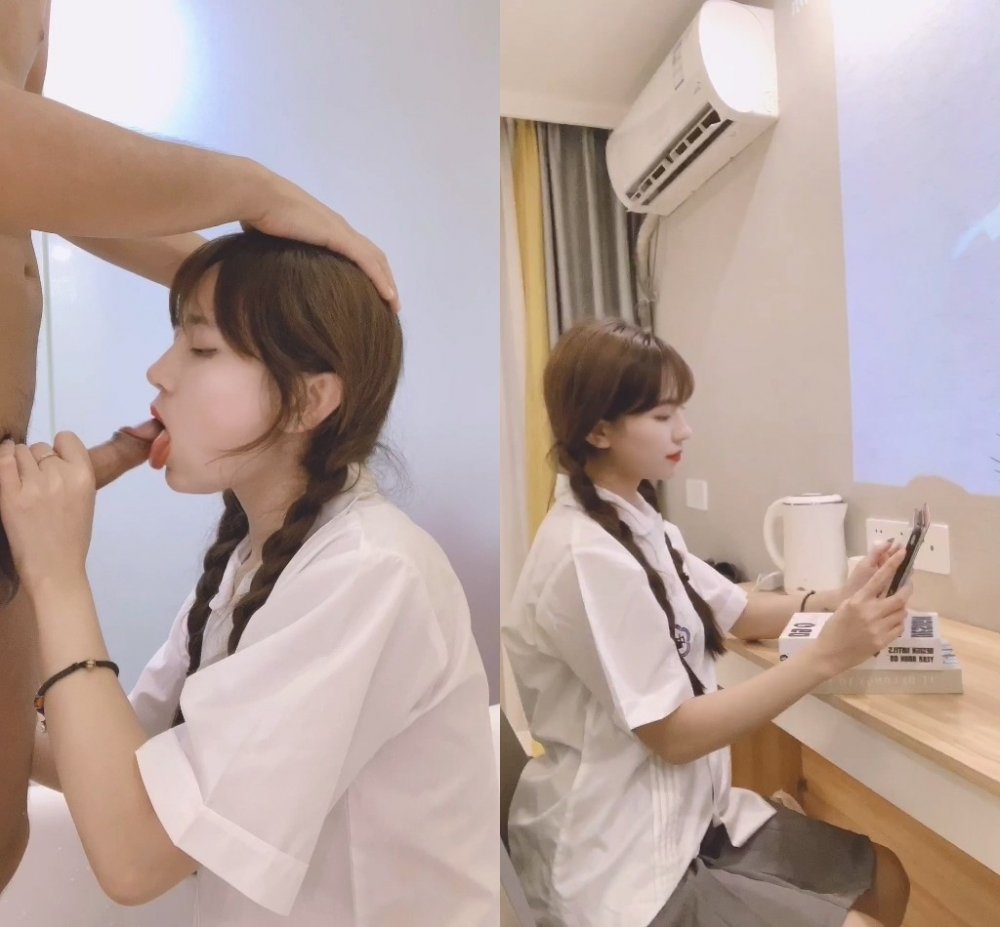 《重磅 福利》清純漂亮網紅女主播不見星空高價粉絲群內部福利與殺馬特小炮友各種啪啪露臉自拍典型反差婊