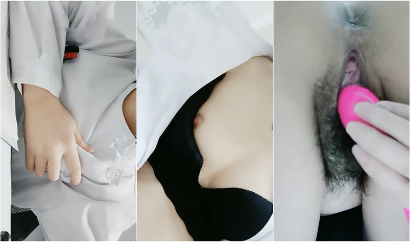 唐山某人民醫院小護士的夜班無聊日常，桌上抄筆記，桌下拿跳蛋紫薇，白大褂下隱藏著壹顆浪蕩的軀體