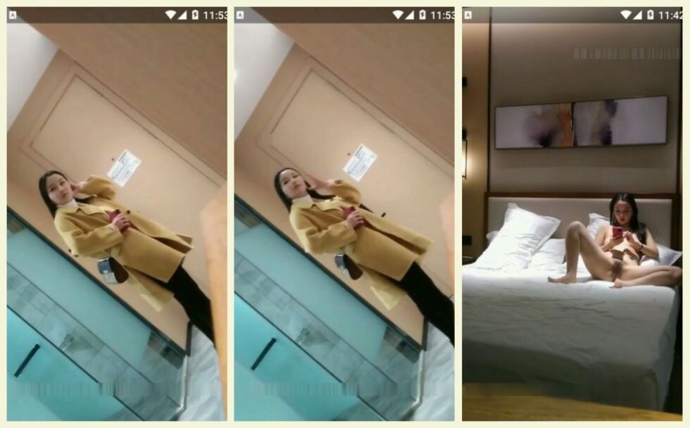 中年男酒店高價約炮女神范氣質性感美女姐姐啪啪奶子圓潤堅挺聽對話男的還怨美女的逼太緊了導致他射早了又干一次！