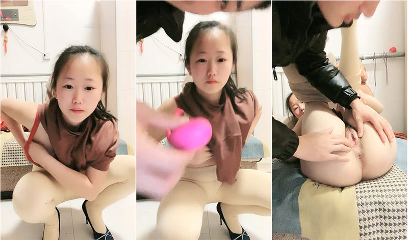 憨厚鄉下小夫妻生活不容易下海，扎個馬尾辮媳婦水真多，手指插進去動全是滋滋的水聲