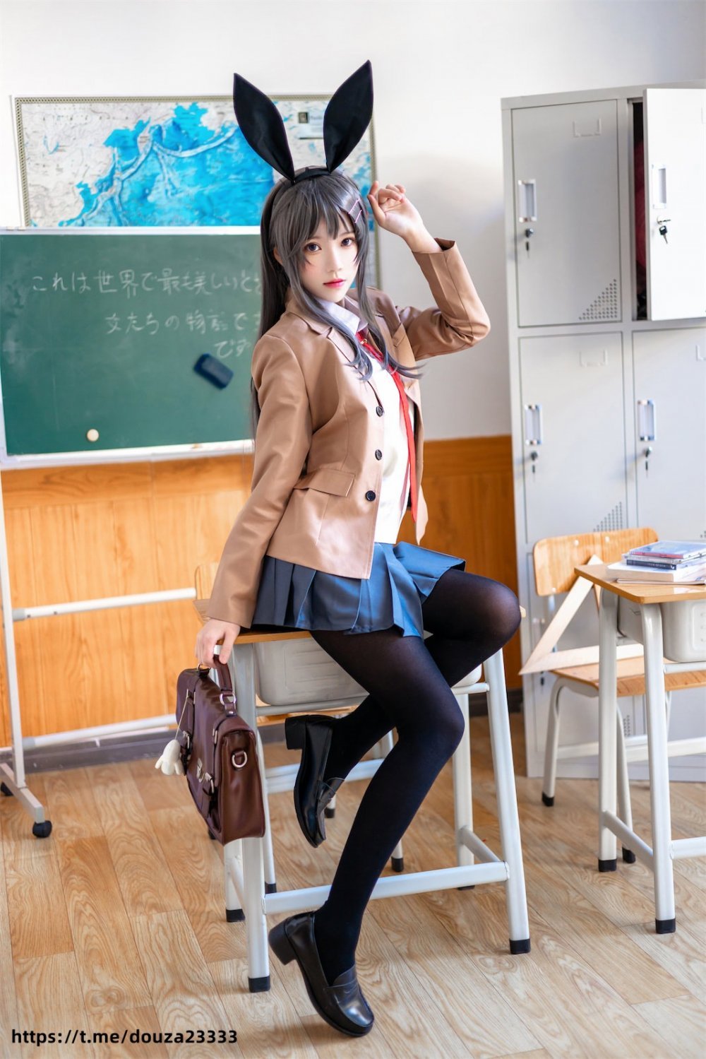 桜桃喵 麻衣教室jk[52P]