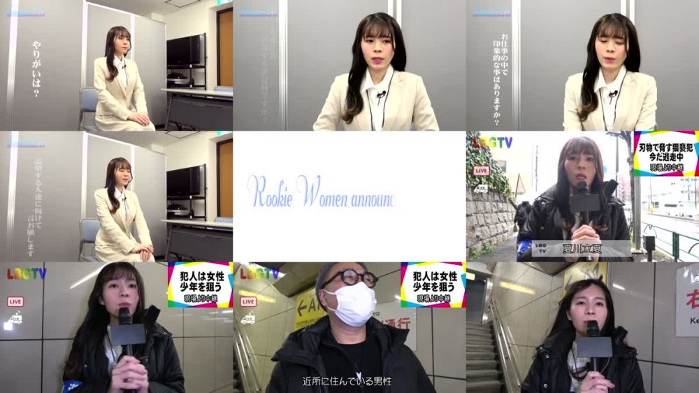 +++ [FHD] HYBR-016 あの日は災害で上司と宿泊することになって 新人女子アナがオトコノコで 夏川りっか