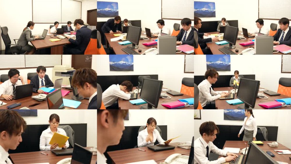 +++ [FHD] MESU-97 おばさん女上司と残業セックス中出しオフィス 杉岡恵美子