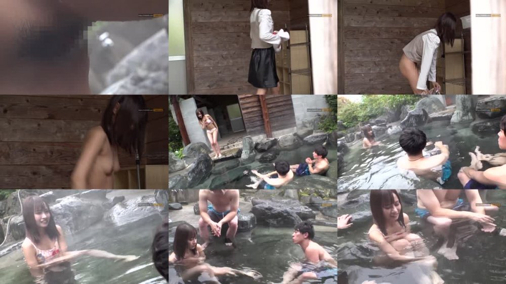 +++ [FHD] GZAP-070 彼氏と旅行中のJDが乱交専用の混浴風呂に入ってしまい、待ち伏せ中のワニ達に痴●され中出し輪●で屈辱イキ！