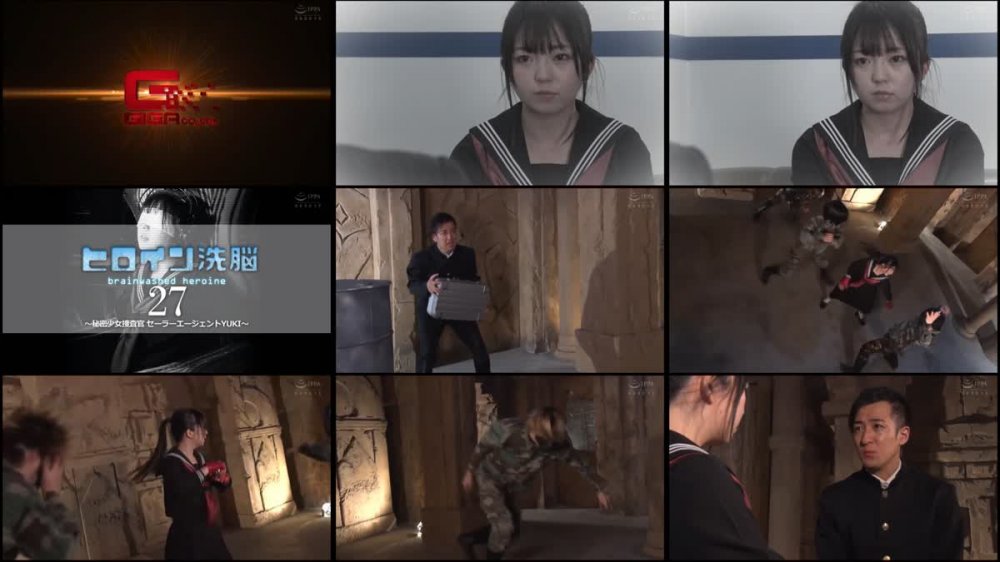 +++ TBW-27 ヒロイン洗脳Vol.27 ～秘密少女捜査官セーラーエージェントYUKI～ 泉りおん